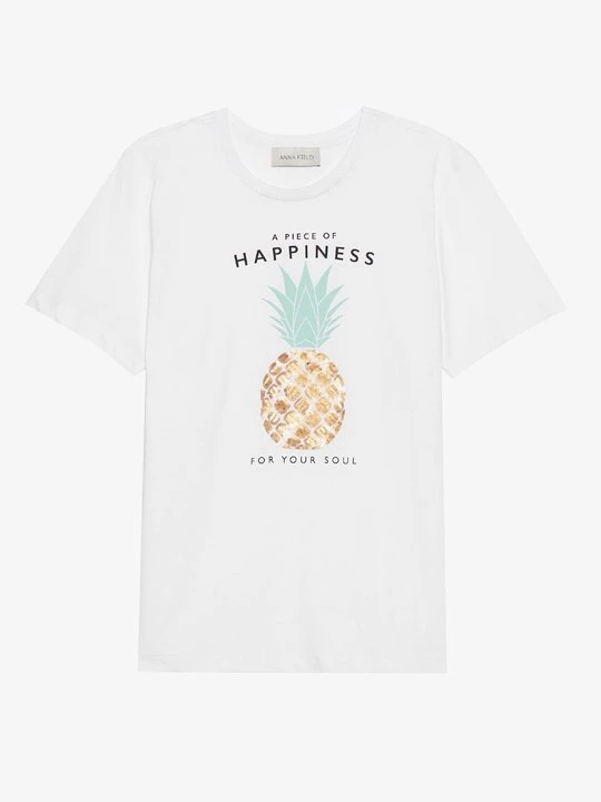 Zdjęcie produktu T-shirt z nadrukiem Anna Field biały