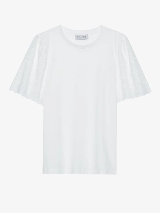 Zdjęcie produktu T-shirt z nadrukiem Anna Field mleczny