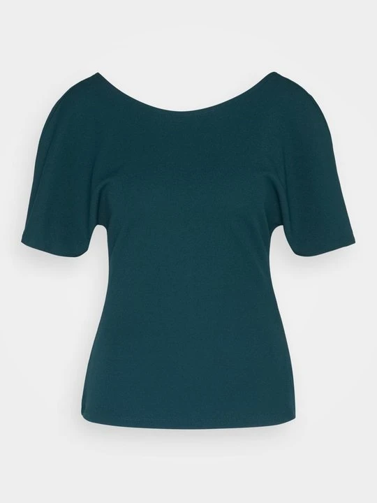 Zdjęcie produktu T-shirt z nadrukiem Anna Field ciemnozielony