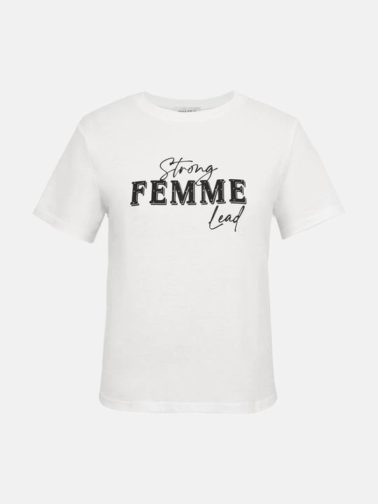Zdjęcie produktu T-shirt z nadrukiem Anna Field By Zalando biały