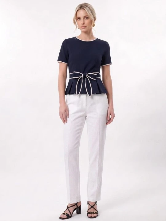 Zdjęcie produktu T-shirt z nadrukiem Anna Field By Zalando granatowy