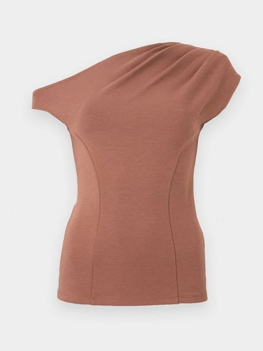 Zdjęcie produktu T-shirt z nadrukiem Anna Field jasny brąz