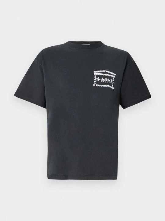 Zdjęcie produktu T-shirt z nadrukiem Aries czarny