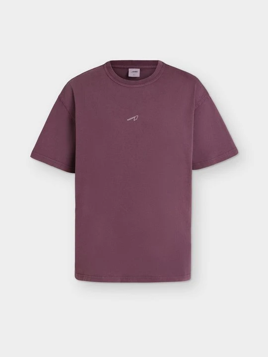 Zdjęcie produktu T-shirt z nadrukiem ARKK Copenhagen bordowy