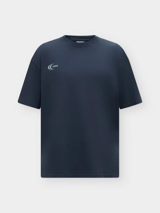 Zdjęcie produktu T-shirt z nadrukiem ARKK Copenhagen granatowy