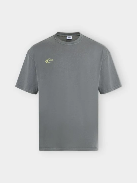 Zdjęcie produktu T-shirt z nadrukiem ARKK Copenhagen jasnoszary
