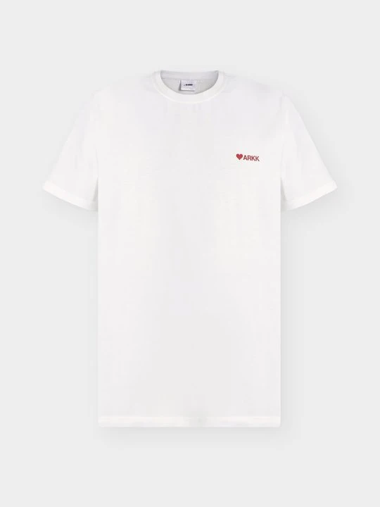 Zdjęcie produktu T-shirt z nadrukiem ARKK Copenhagen mleczny
