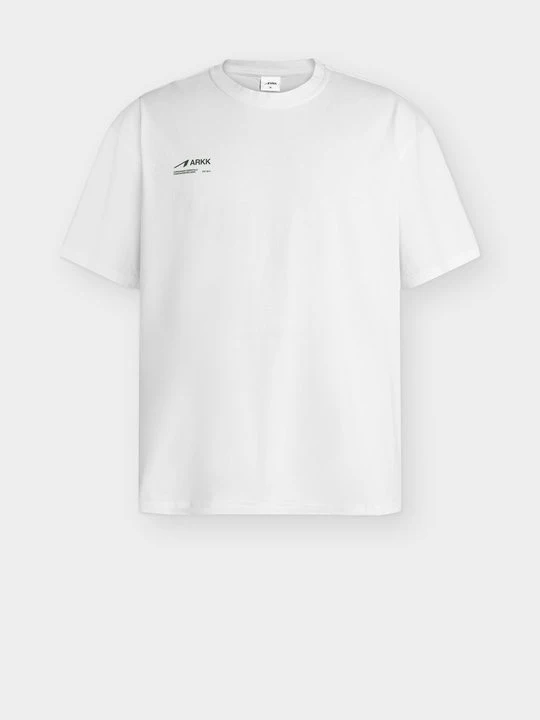 Zdjęcie produktu T-shirt z nadrukiem ARKK Copenhagen mleczny