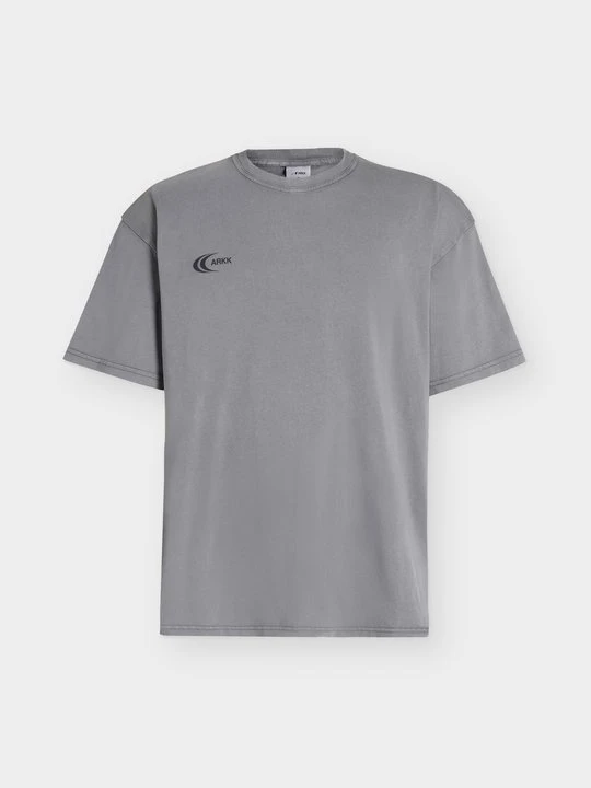 Zdjęcie produktu T-shirt z nadrukiem ARKK Copenhagen szary melanż