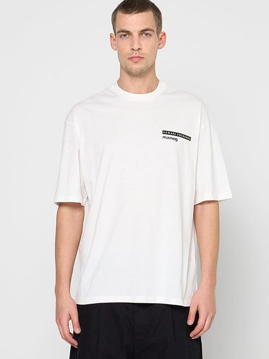 Zdjęcie produktu T-shirt z nadrukiem Armani Exchange biały