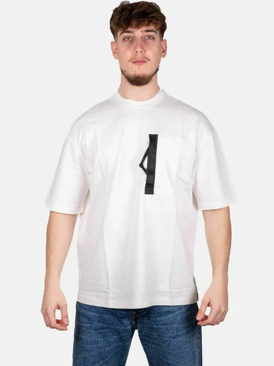 Zdjęcie produktu T-shirt z nadrukiem Armani Exchange biały