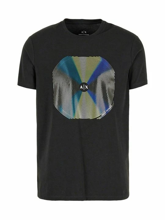 Zdjęcie produktu T-shirt z nadrukiem Armani Exchange czarny