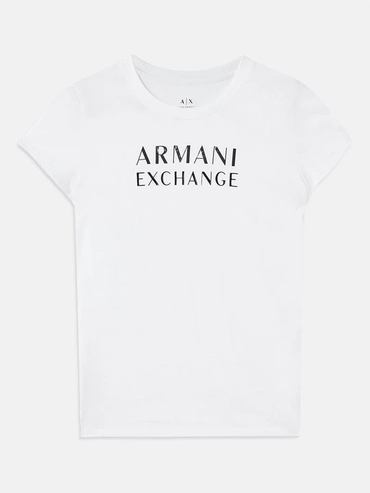 Zdjęcie produktu T-shirt z nadrukiem Armani Exchange biały