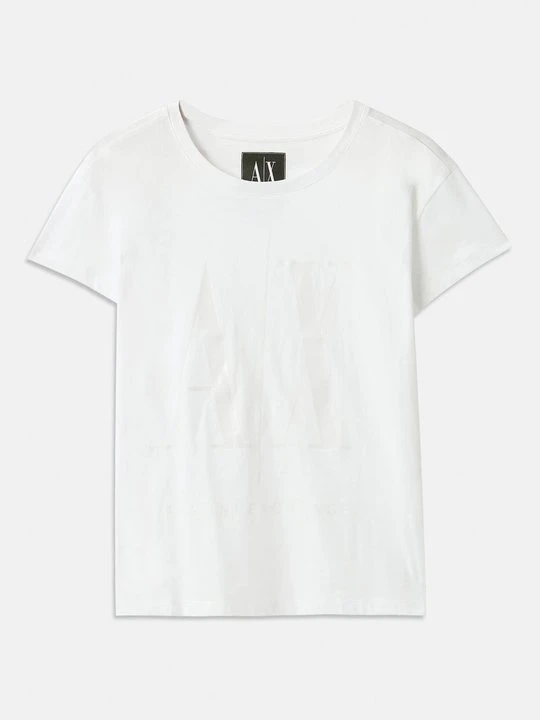 Zdjęcie produktu T-shirt z nadrukiem Armani Exchange biały