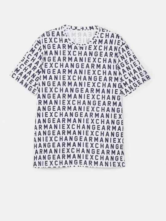 Zdjęcie produktu T-shirt z nadrukiem Armani Exchange biały