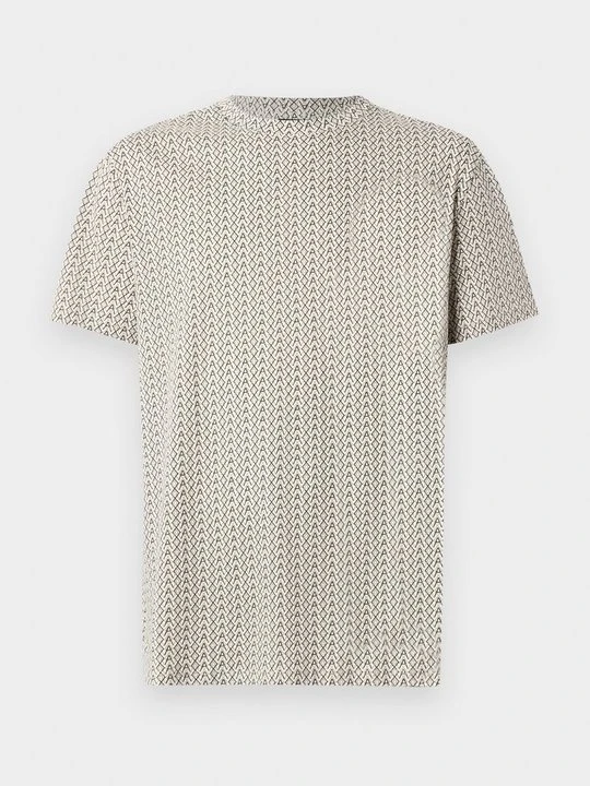 Zdjęcie produktu T-shirt z nadrukiem Armani Exchange beżowy