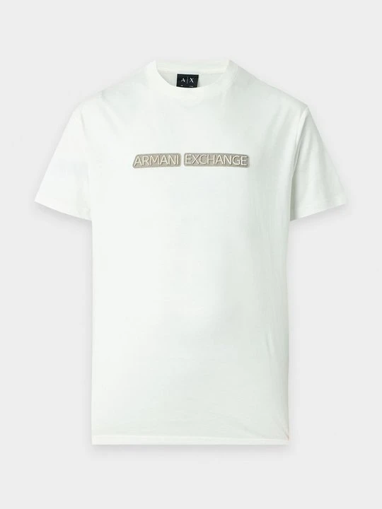 Zdjęcie produktu T-shirt z nadrukiem Armani Exchange biały