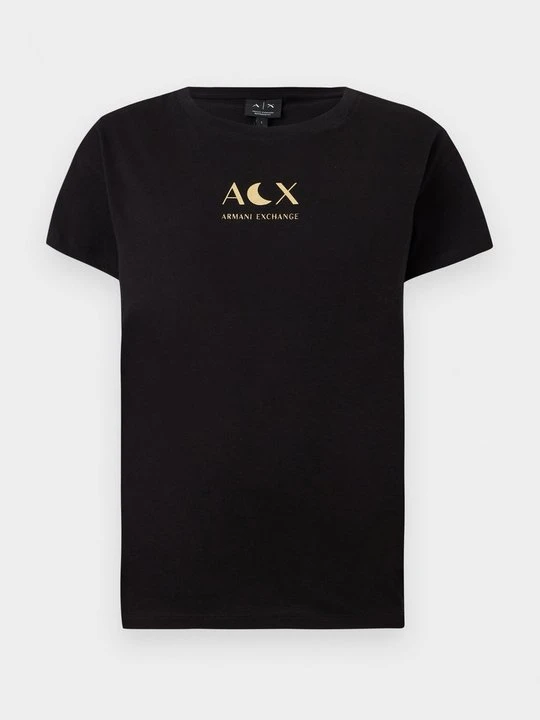 Zdjęcie produktu T-shirt z nadrukiem Armani Exchange czarny