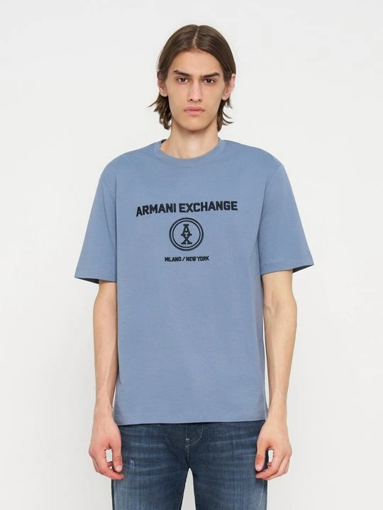 Zdjęcie produktu T-shirt z nadrukiem Armani Exchange kamień