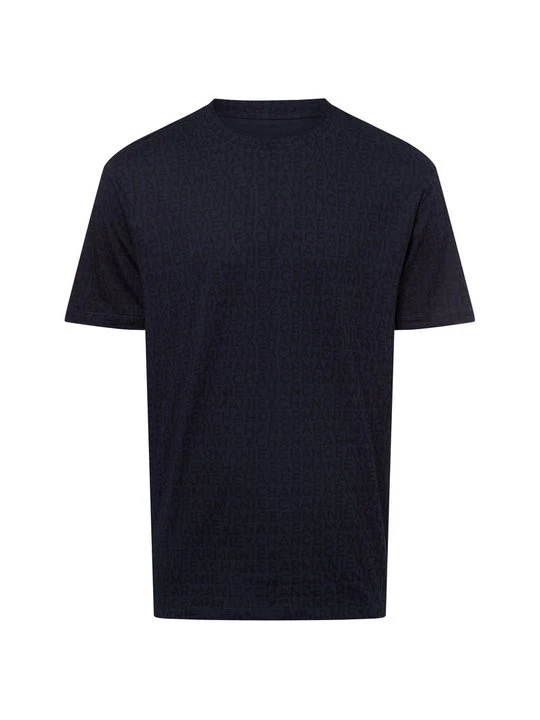 Zdjęcie produktu T-shirt z nadrukiem Armani Exchange niebieski