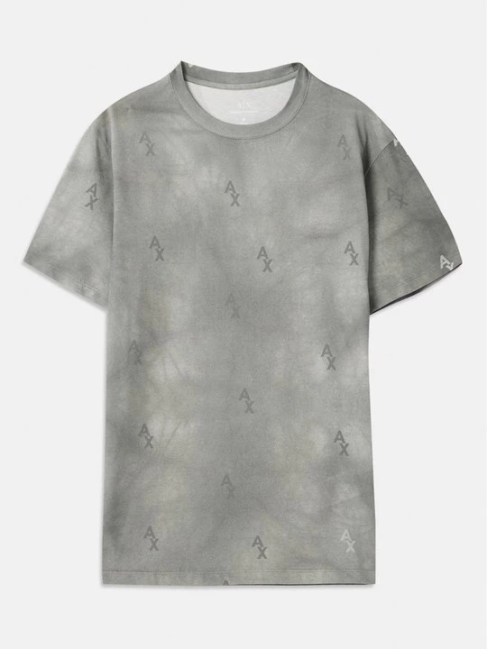 Zdjęcie produktu T-shirt z nadrukiem Armani Exchange szary