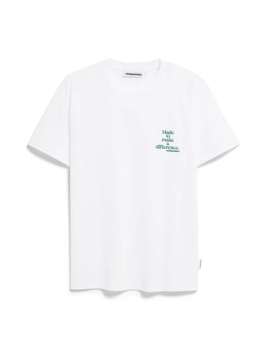 Zdjęcie produktu T-shirt z nadrukiem ARMEDANGELS biały