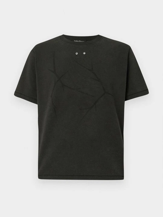 Zdjęcie produktu T-shirt z nadrukiem Atelier De Roupa ciemnoszary