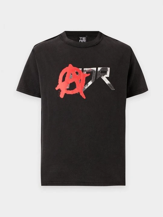 Zdjęcie produktu T-shirt z nadrukiem Atelier De Roupa czarny