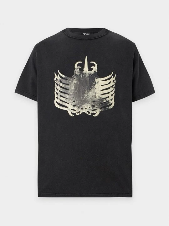 Zdjęcie produktu T-shirt z nadrukiem Atelier De Roupa czarny