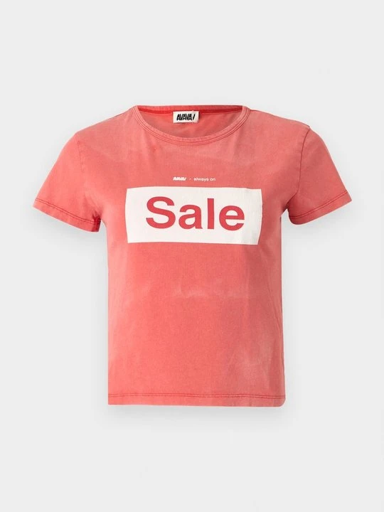 Zdjęcie produktu T-shirt z nadrukiem AVAVAV czerwony