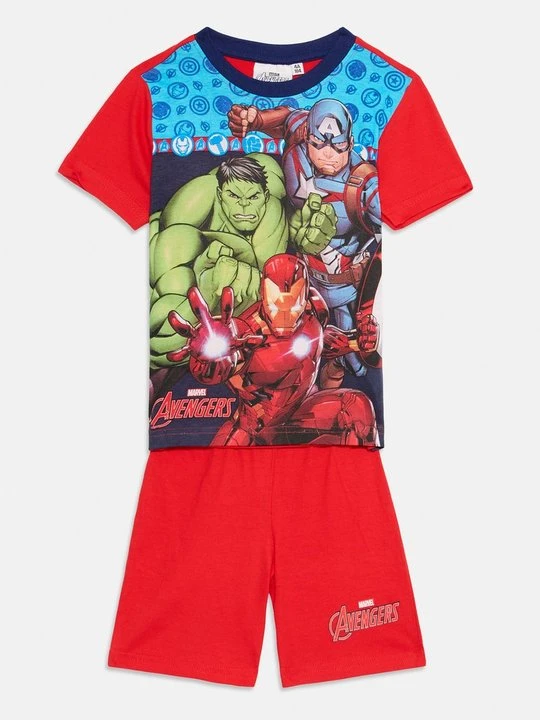 Zdjęcie produktu T-shirt z nadrukiem Marvel czerwony