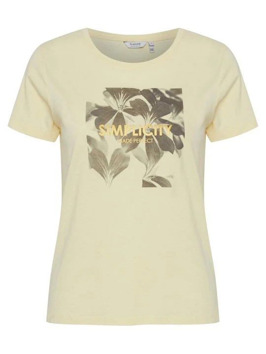 Zdjęcie produktu T-shirt z nadrukiem B.Young żółty