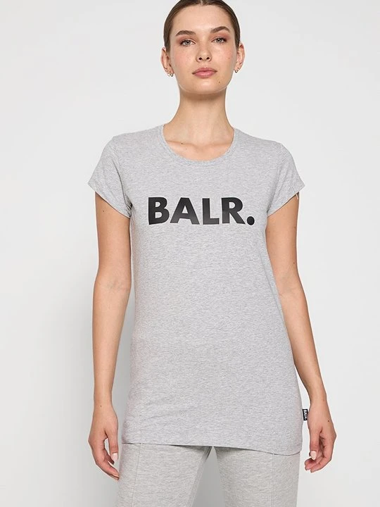 Zdjęcie produktu T-shirt z nadrukiem Balr. szary