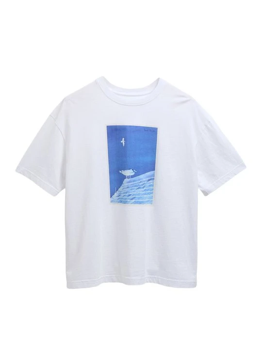 Zdjęcie produktu T-shirt z nadrukiem Barbour biały