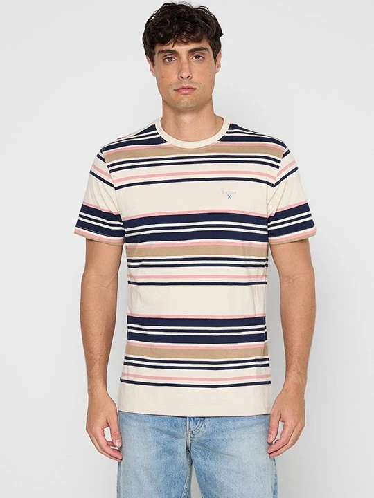 Zdjęcie produktu T-shirt z nadrukiem Barbour biały