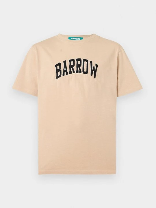 Zdjęcie produktu T-shirt z nadrukiem Barrow beżowy