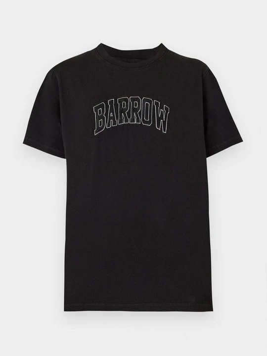 Zdjęcie produktu T-shirt z nadrukiem Barrow czarny