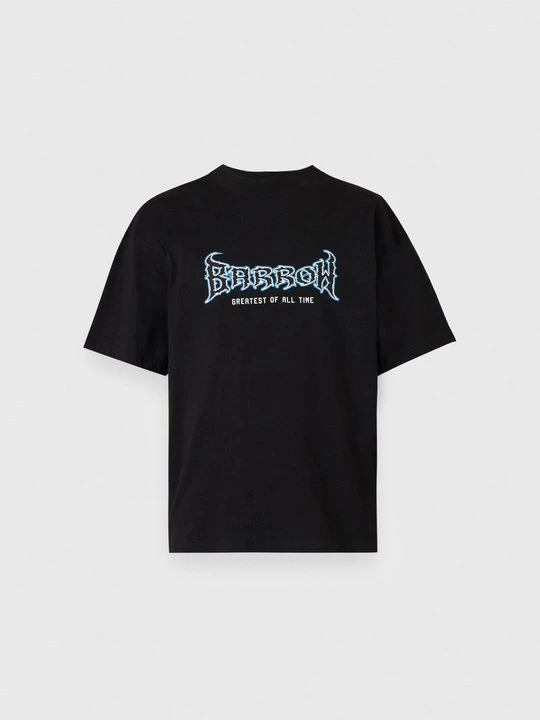 Zdjęcie produktu T-shirt z nadrukiem Barrow czarny
