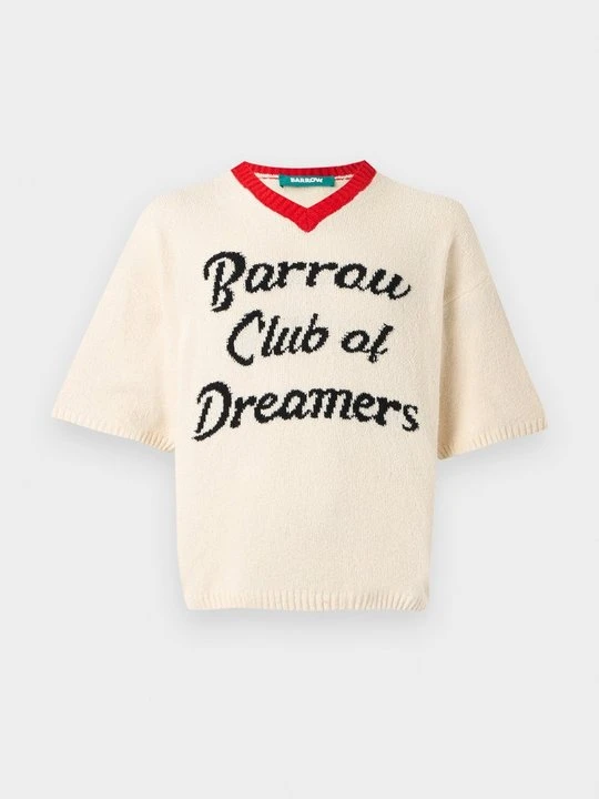 Zdjęcie produktu T-shirt z nadrukiem Barrow mleczny