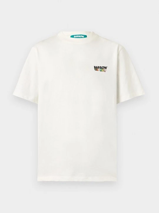 Zdjęcie produktu T-shirt z nadrukiem Barrow mleczny