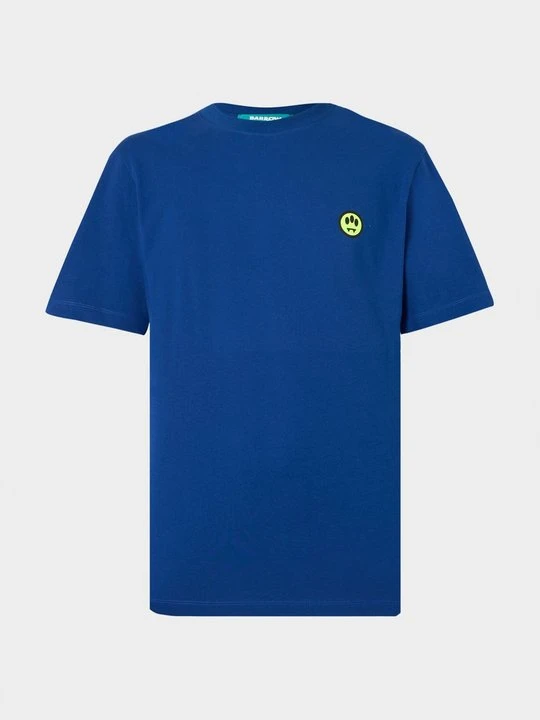 Zdjęcie produktu T-shirt z nadrukiem Barrow niebieski