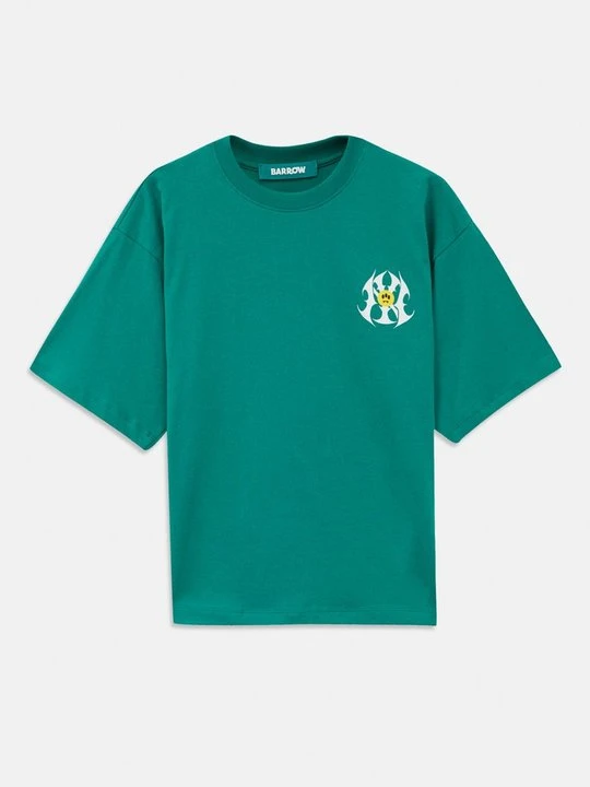 Zdjęcie produktu T-shirt z nadrukiem Barrow zielony