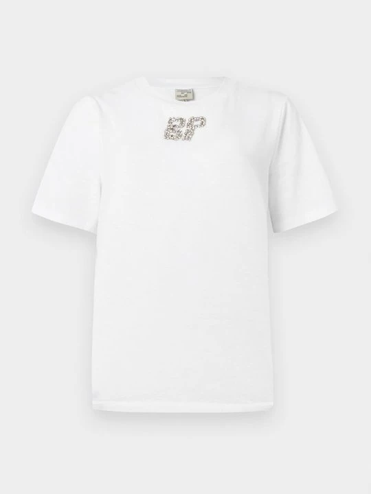 Zdjęcie produktu T-shirt z nadrukiem BAUM UND PFERDGARTEN biały