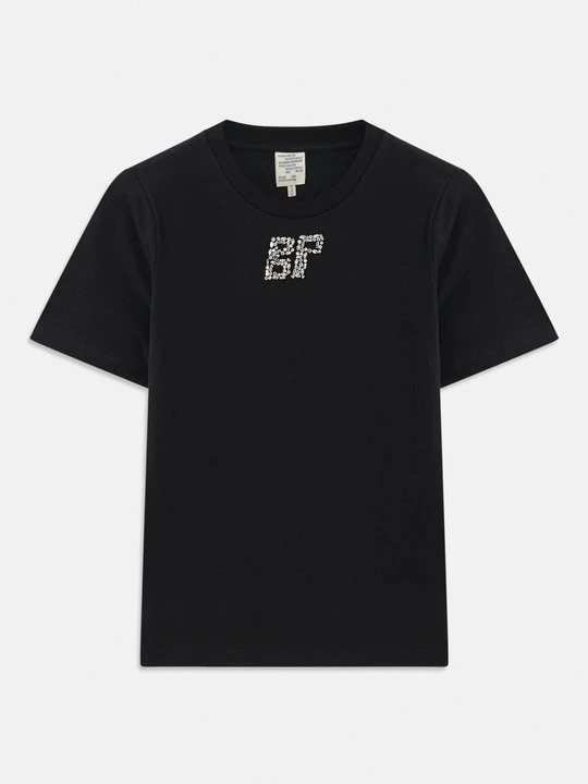 Zdjęcie produktu T-shirt z nadrukiem BAUM UND PFERDGARTEN czarny