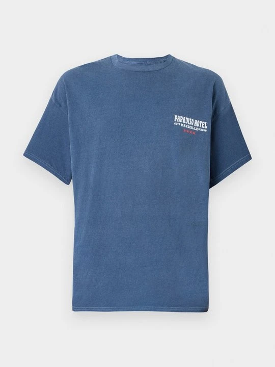 Zdjęcie produktu T-shirt z nadrukiem BDG Urban Outfitters niebieski