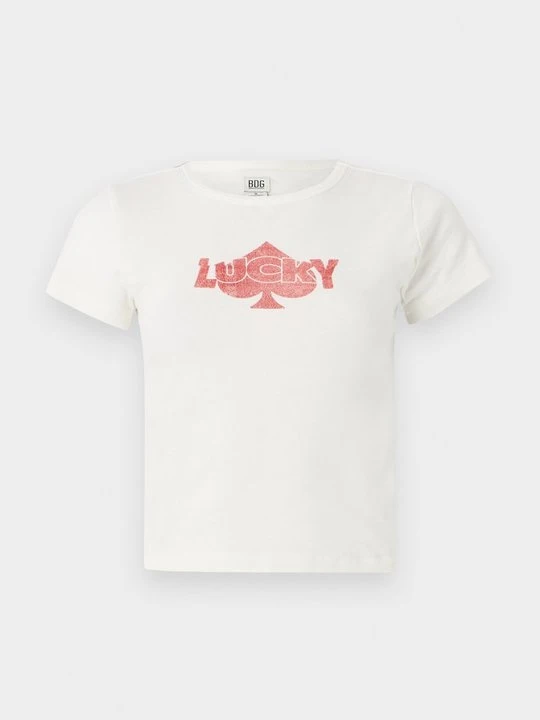 Zdjęcie produktu T-shirt z nadrukiem BDG Urban Outfitters biały