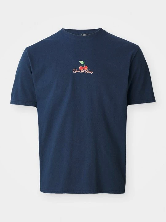 Zdjęcie produktu T-shirt z nadrukiem BDG Urban Outfitters granatowy