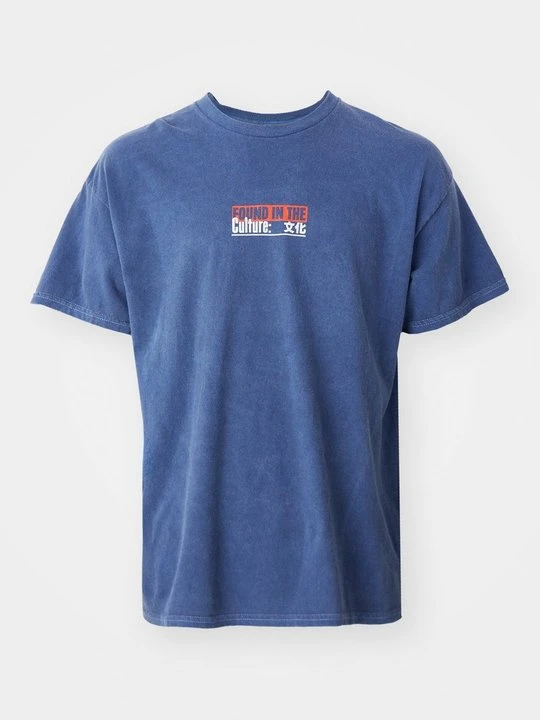 Zdjęcie produktu T-shirt z nadrukiem BDG Urban Outfitters niebieski
