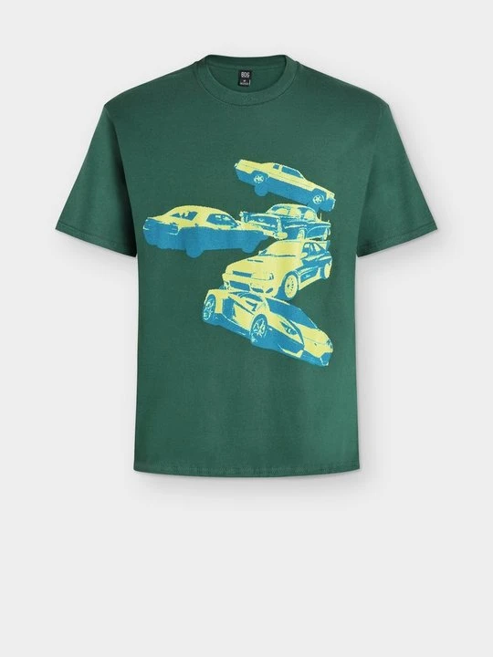 Zdjęcie produktu T-shirt z nadrukiem BDG Urban Outfitters zielony