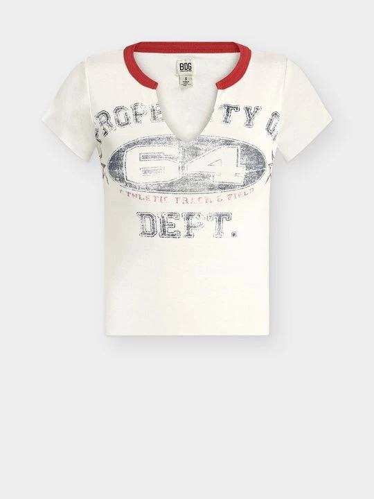 Zdjęcie produktu T-shirt z nadrukiem BDG Urban Outfitters biały